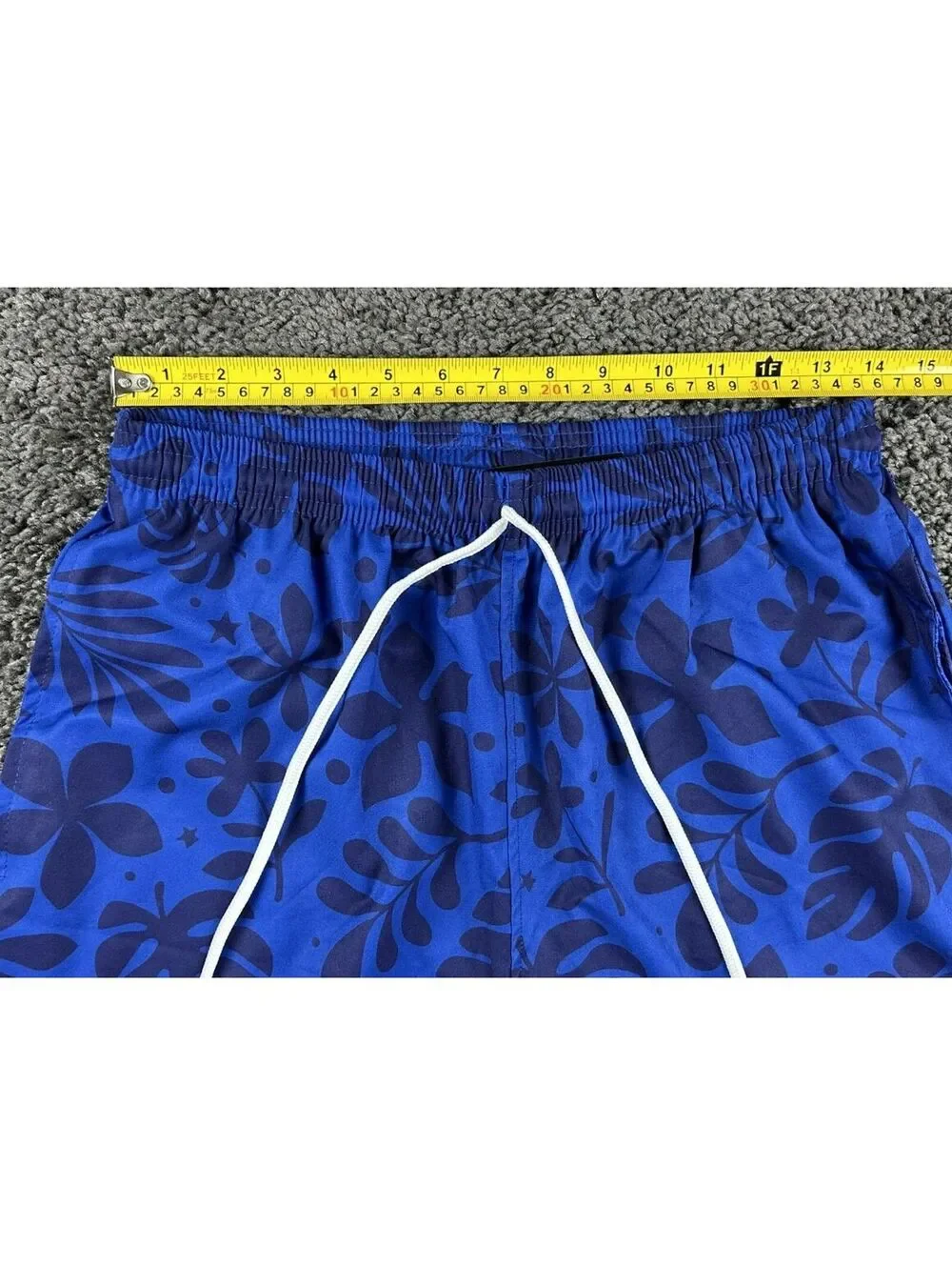 US Air Force Board Shorts Swim Trunks Hawaiian Floral Ombre JWM USAF 2XL NWT